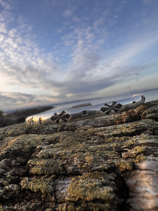 Stamped Stacker Cuff Size 5.5